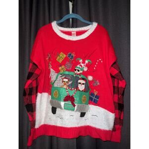 Ugly Christmas Sweater Xmas Size XL